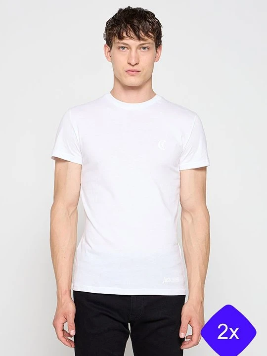 Zdjęcie produktu T-shirt basic Just Cavalli biały