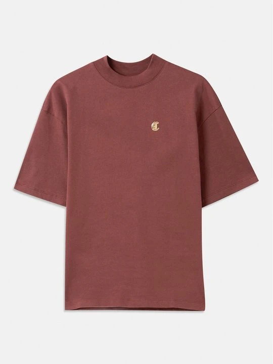 Zdjęcie produktu T-shirt basic Just Cavalli brązowy