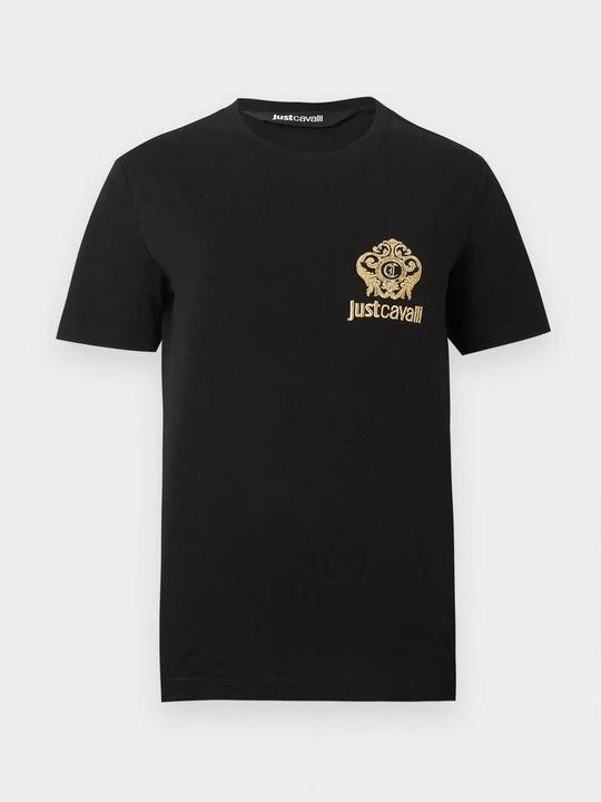 Zdjęcie produktu T-shirt basic Just Cavalli czarny