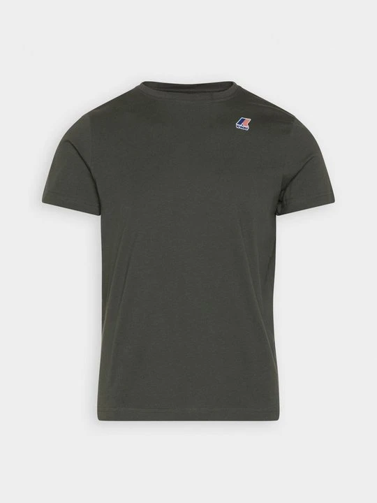 Zdjęcie produktu T-shirt basic K-way ciemnozielony