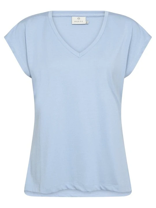 Zdjęcie produktu T-shirt basic Kaffe jasnoniebieski