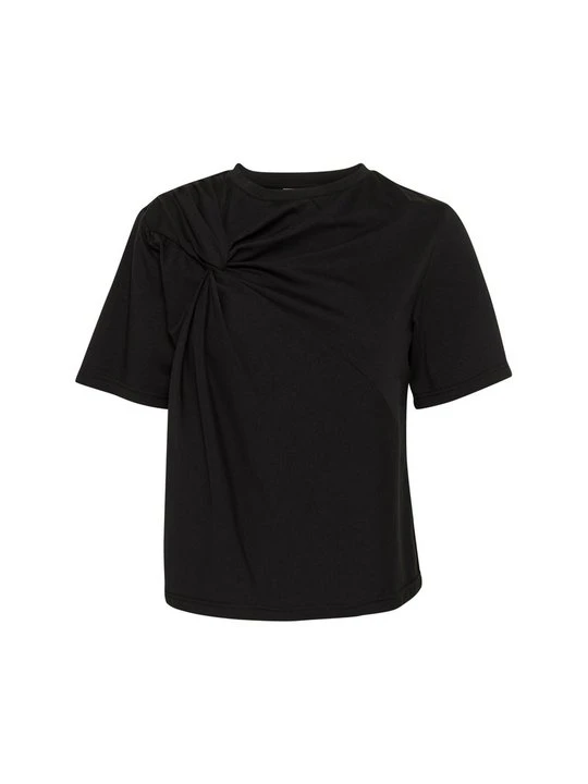 Zdjęcie produktu T-shirt basic Kaffe czarny melanż