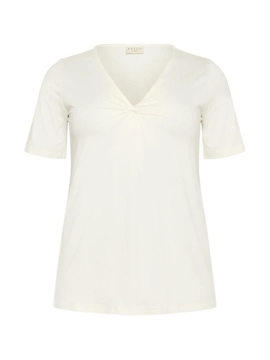 Zdjęcie produktu T-shirt basic Kaffe mleczny