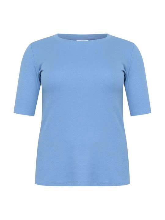 Zdjęcie produktu T-shirt basic Kaffe niebieski