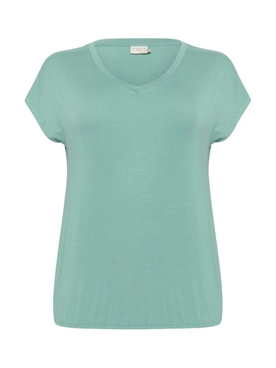 Zdjęcie produktu T-shirt basic Kaffe petrol