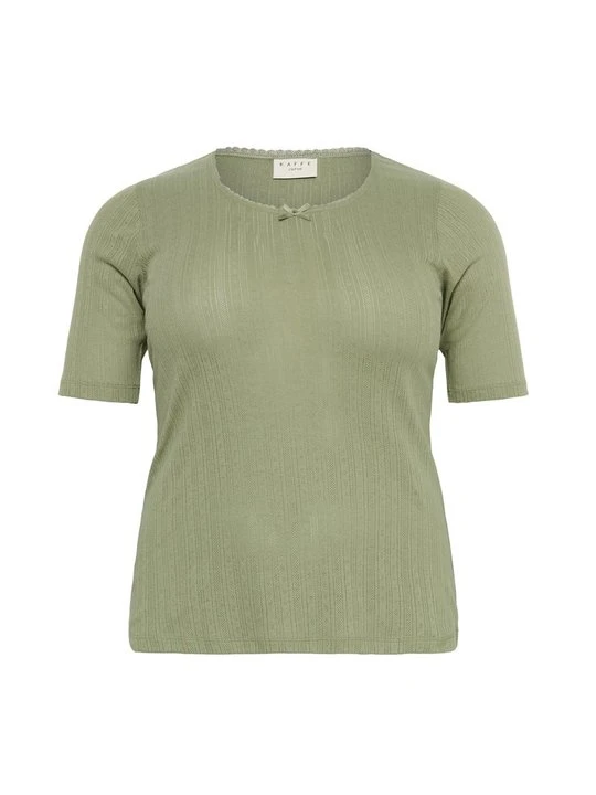 Zdjęcie produktu T-shirt basic Kaffe zielony