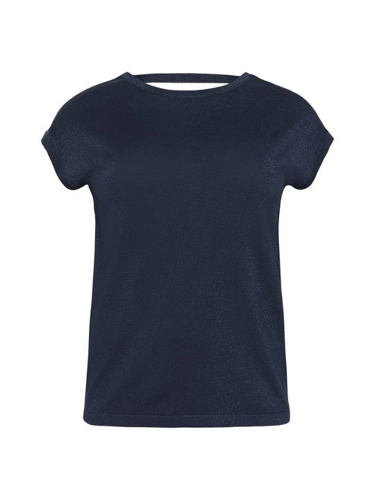 Zdjęcie produktu T-shirt basic Kaffe granatowy