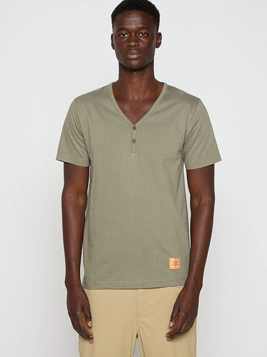 Zdjęcie produktu T-shirt basic KangaRoos oliwkowy