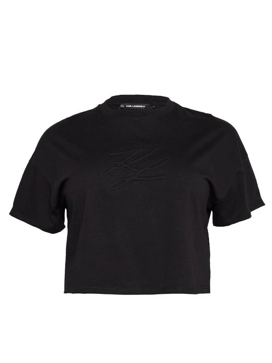 Zdjęcie produktu T-shirt basic KARL LAGERFELD czarny