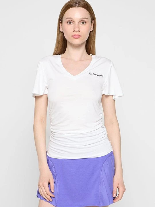 Zdjęcie produktu T-shirt basic KARL LAGERFELD biały