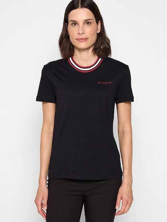 Zdjęcie produktu T-shirt basic KARL LAGERFELD czarny