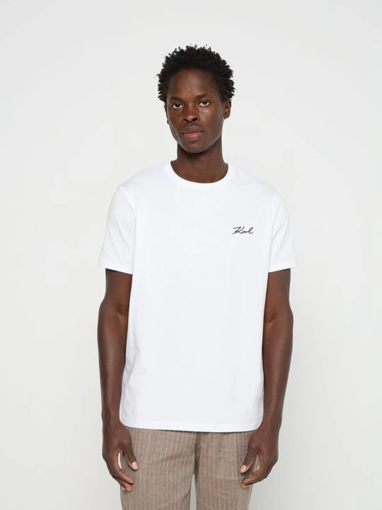 Zdjęcie produktu T-shirt basic KARL LAGERFELD czarny