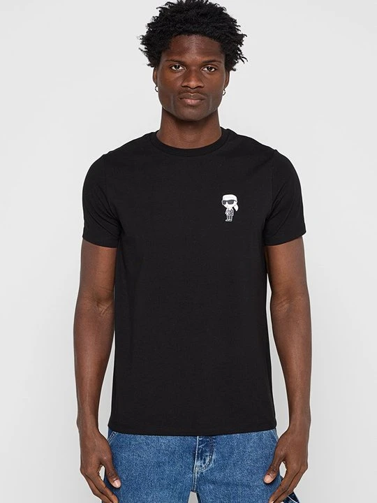 Zdjęcie produktu T-shirt basic KARL LAGERFELD czarny