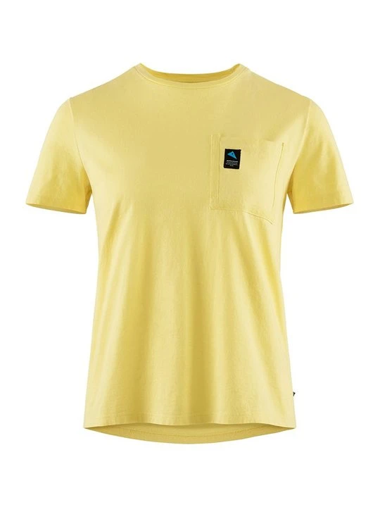 Zdjęcie produktu T-shirt basic Klättermusen żółty
