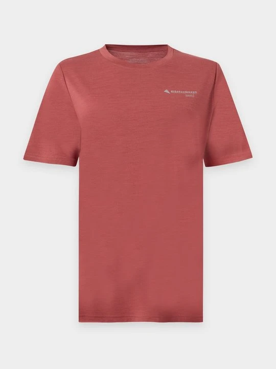 Zdjęcie produktu T-shirt basic Klättermusen czerwony