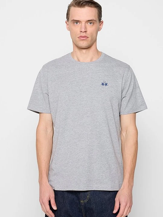 Zdjęcie produktu T-shirt basic La Martina szary