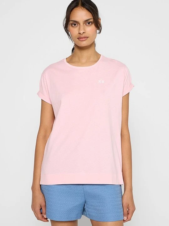 Zdjęcie produktu T-shirt basic La Martina jasnoróżowy