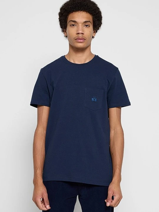 Zdjęcie produktu T-shirt basic La Martina granatowy