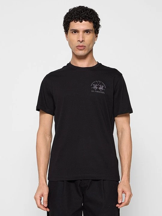 Zdjęcie produktu T-shirt basic La Martina czarny