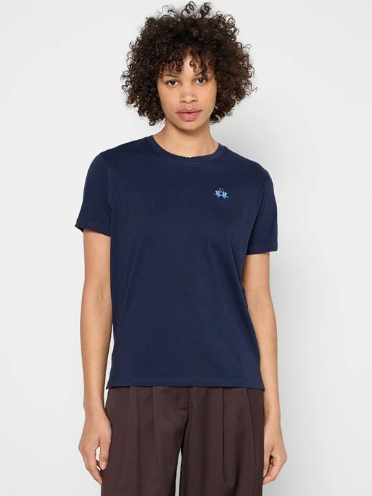 Zdjęcie produktu T-shirt basic La Martina granatowy