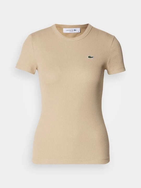 Zdjęcie produktu T-shirt basic Lacoste beżowy
