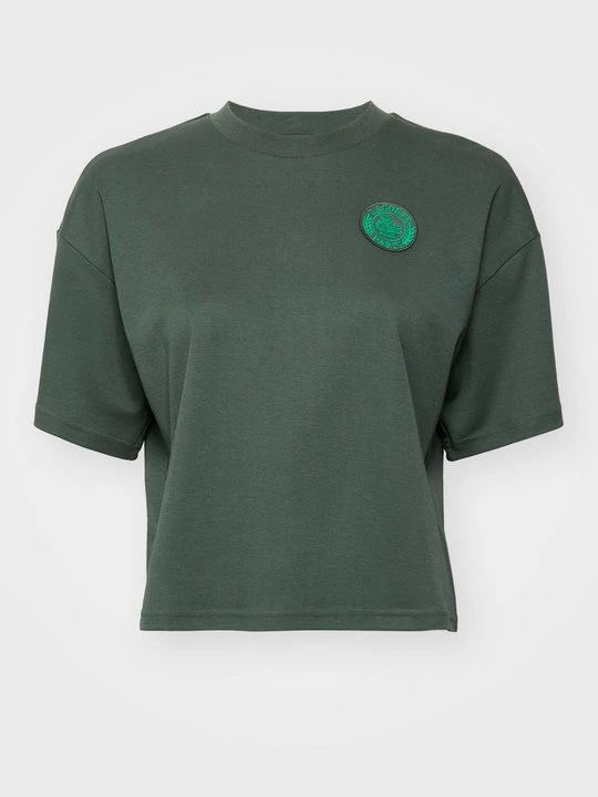 Zdjęcie produktu T-shirt basic Lacoste ciemnozielony