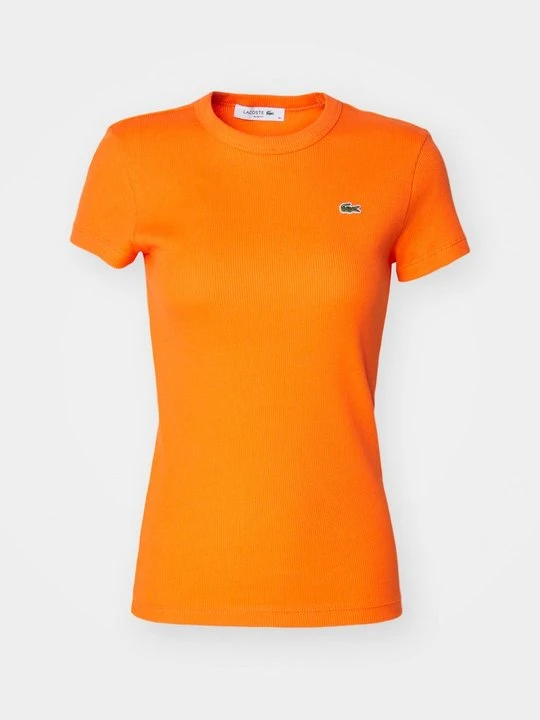 Zdjęcie produktu T-shirt basic Lacoste pomarańczowy