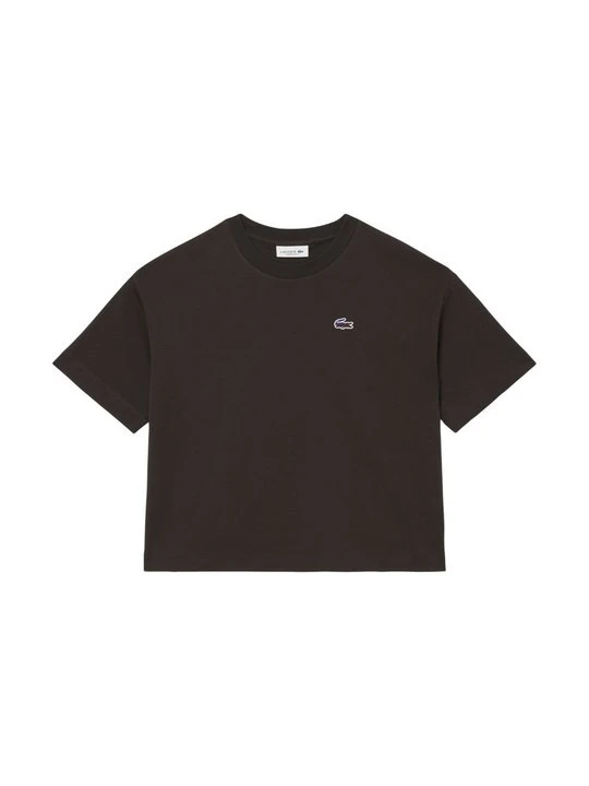 Zdjęcie produktu T-shirt basic Lacoste brązowy
