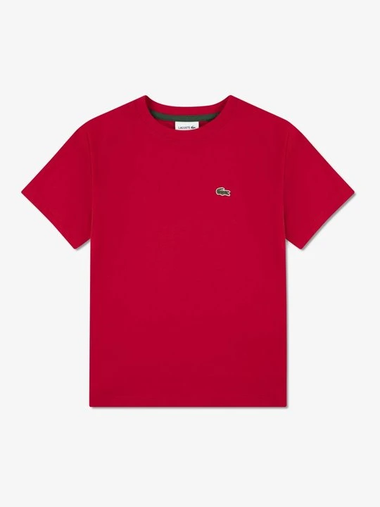 Zdjęcie produktu T-shirt basic Lacoste czerwony
