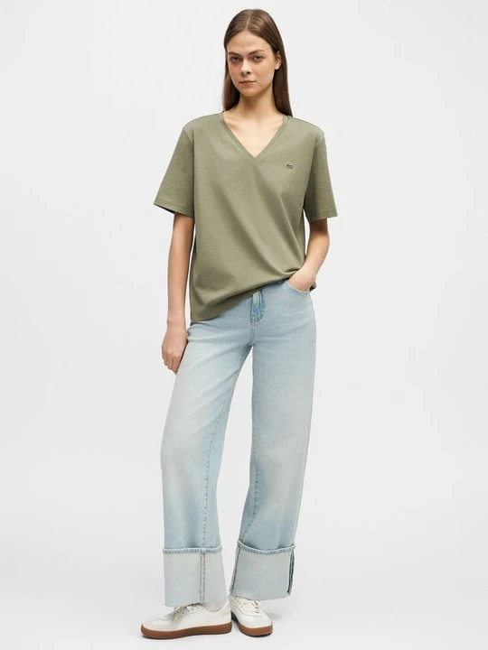 Zdjęcie produktu T-shirt basic Lacoste khaki