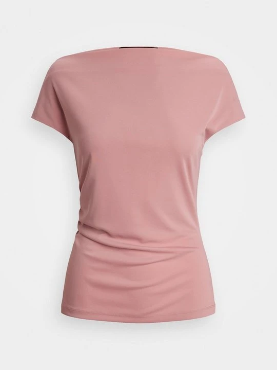 Zdjęcie produktu T-shirt basic Lauren Ralph Lauren jasnoróżowy