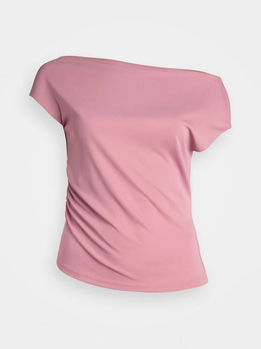 Zdjęcie produktu T-shirt basic Lauren Ralph Lauren jasnoróżowy