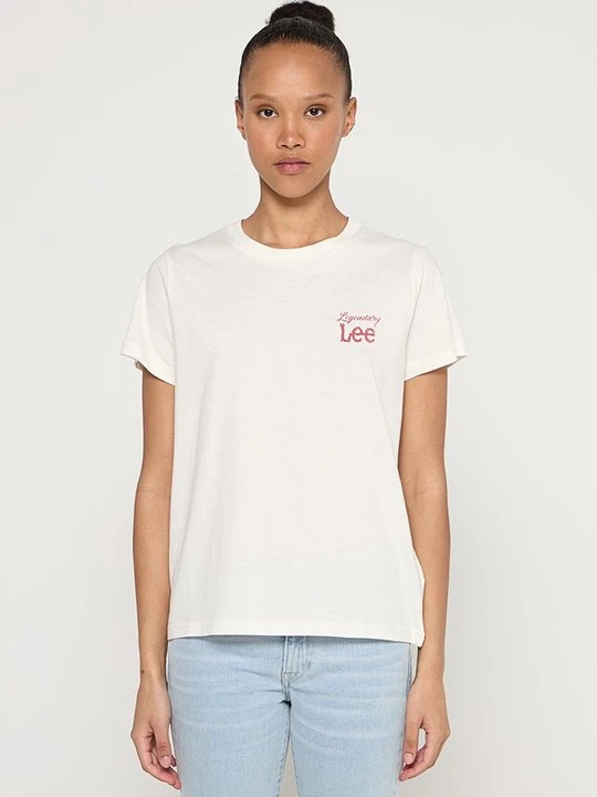 Zdjęcie produktu T-shirt basic Lee mleczny