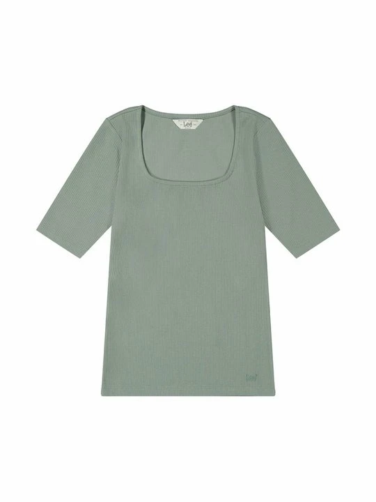 Zdjęcie produktu T-shirt basic Lee ciemnozielony