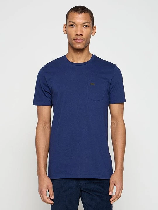 Zdjęcie produktu T-shirt basic Lee niebieski
