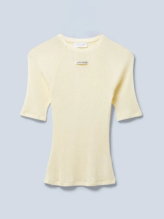 Zdjęcie produktu T-shirt basic LeGer żółty