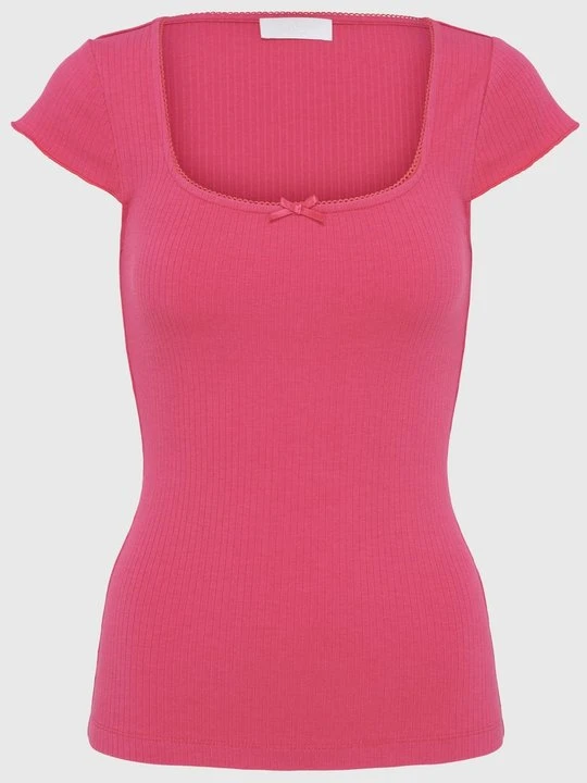 Zdjęcie produktu T-shirt basic LeGer różowy