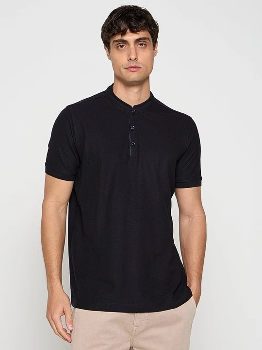 Zdjęcie produktu T-shirt basic Lerros czarny