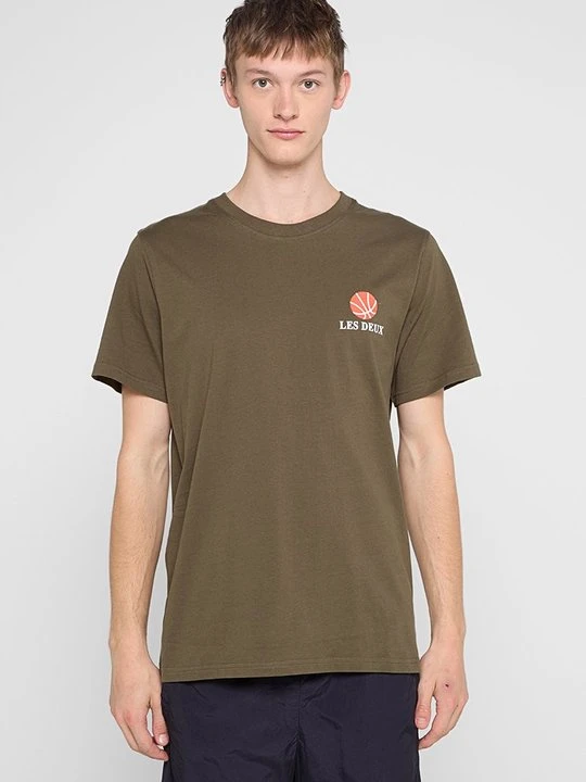Zdjęcie produktu T-shirt basic Les Deux khaki