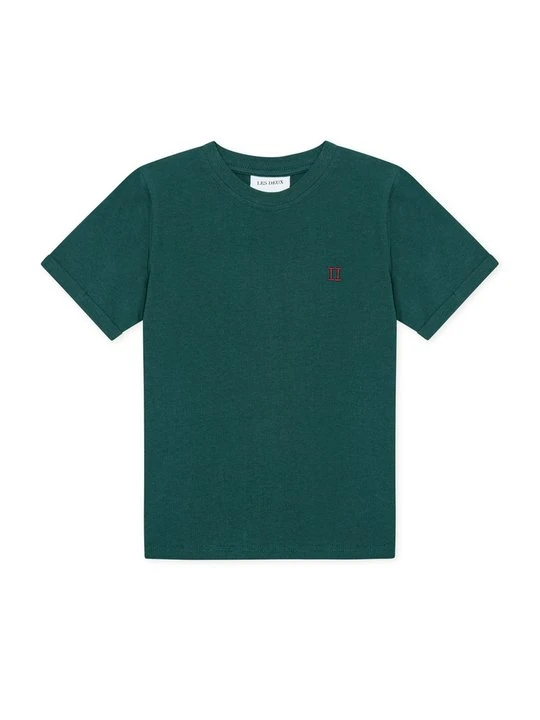 Zdjęcie produktu T-shirt basic Les Deux ciemnozielony