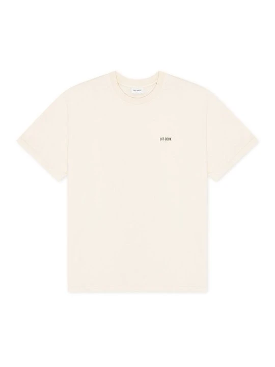 Zdjęcie produktu T-shirt basic Les Deux mleczny