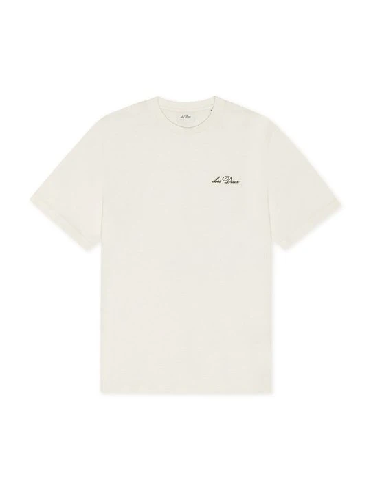 Zdjęcie produktu T-shirt basic Les Deux mleczny