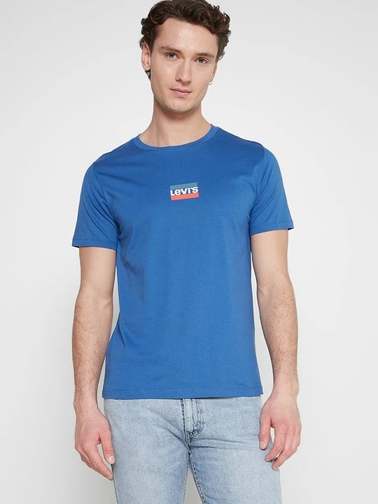 Zdjęcie produktu T-shirt basic Levi's niebieski