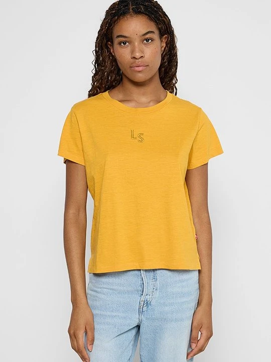 Zdjęcie produktu T-shirt basic Levi's żółty