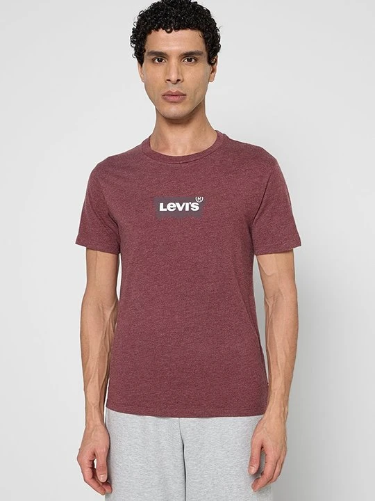 Zdjęcie produktu T-shirt z nadrukiem Levi's czerwony