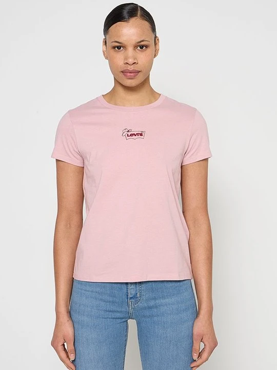 Zdjęcie produktu T-shirt basic Levi's jasnoróżowy