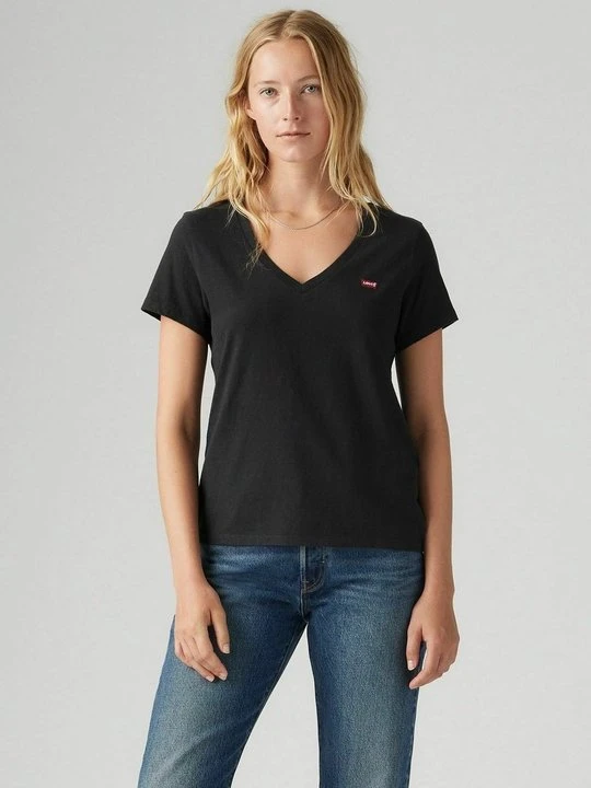 Zdjęcie produktu T-shirt basic Levi's czarny melanż