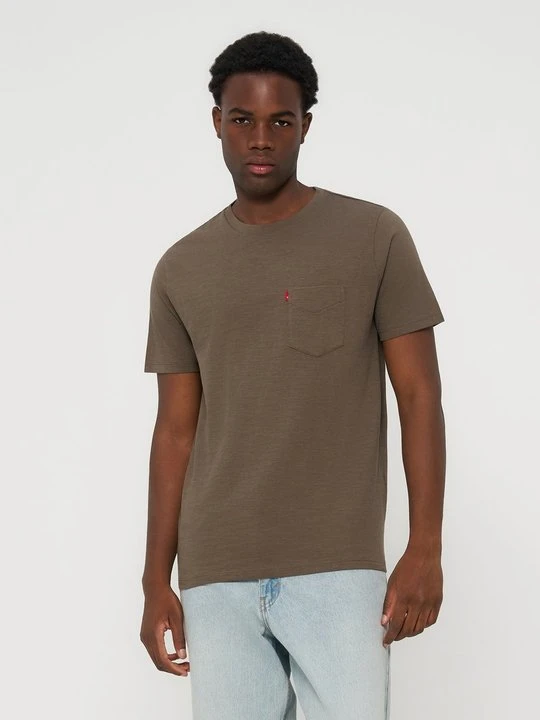 Zdjęcie produktu T-shirt basic Levi's brązowy