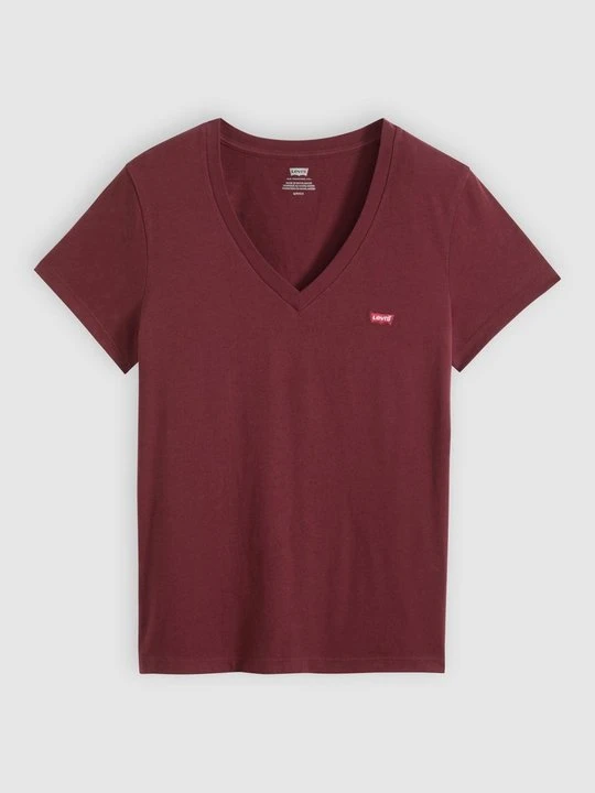 Zdjęcie produktu T-shirt basic Levi's ciemnoczerwony