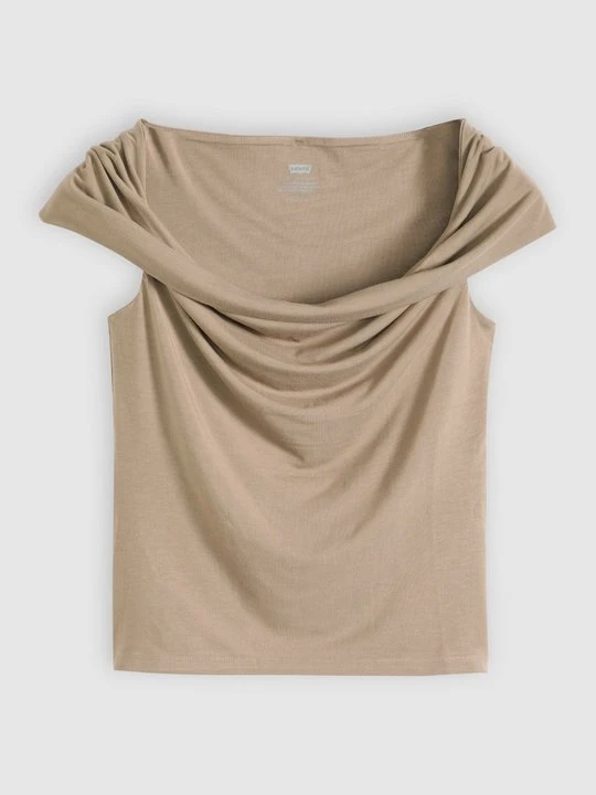 Zdjęcie produktu T-shirt basic Levi's jasny brąz